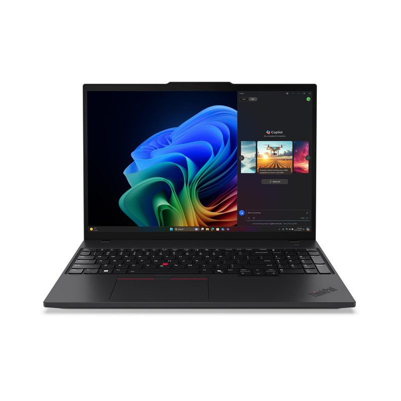Lenovo ThinkPad T16 Gen 4 (AMD) Copilot+ PC AMD Ryzen AI 5 PRO 340 Laptop 40.6 cm (16") WUXGA 16 GB DDR5-SDRAM 256 GB SSD Wi-Fi 7 (802.11be) Windows 11 Pro Black French