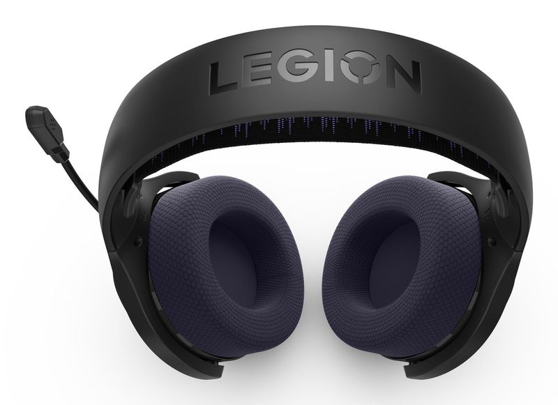 Lenovo Legion H410 Headphones Wireless Head-band Gaming USB Type-C Bluetooth Black, Purple