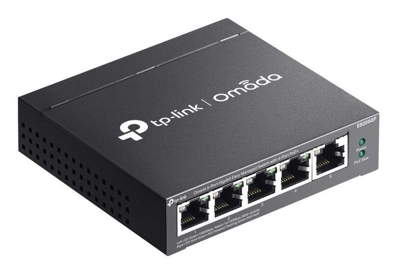 TP-Link Omada 5-Port Gigabit Easy Managed Switch with 4-Port PoE+