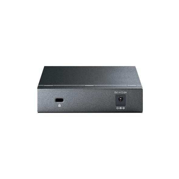 TP-Link TL-SG105S(UN) network switch Unmanaged Gigabit Ethernet (10/100/1000) Desktop Black