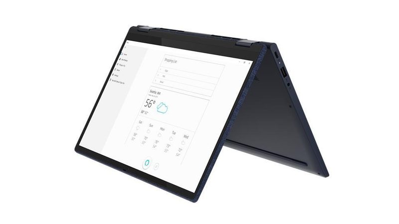 Lenovo Yoga 6 13ARE05 AMD Ryzen™ 7 4700U Hybrid (2-in-1) 33.8 cm (13.3") Touchscreen Full HD 16 GB DDR4-SDRAM 512 GB SSD Wi-Fi 6 (802.11ax) Windows 10 Home Blue