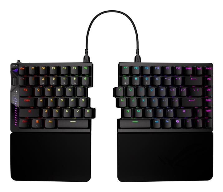 ASUS ROG Falcata keyboard Gaming USB + RF Wireless + Bluetooth Black