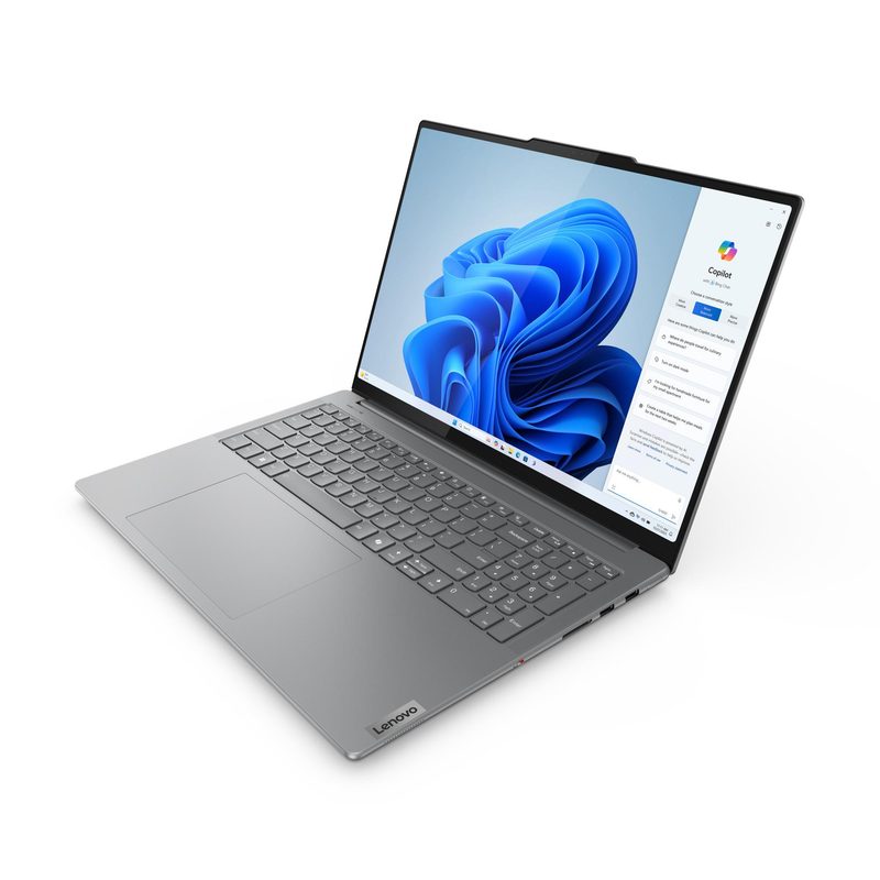 Lenovo Yoga Pro 9 16IMH9 Intel Core Ultra 9 185H Laptop 40.6 cm (16") Touchscreen 3.2K 32 GB LPDDR5x-SDRAM 1 TB SSD NVIDIA GeForce RTX 4060 Wi-Fi 6E (802.11ax) Windows 11 Pro Grey US English