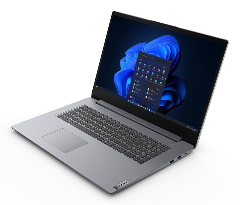 Lenovo V17 G7 IWC Intel Core 5 320 Laptop 43.9 cm (17.3") Full HD 16 GB DDR5-SDRAM 512 GB SSD Wi-Fi 6 (802.11ax) Windows 11 Pro Grey German