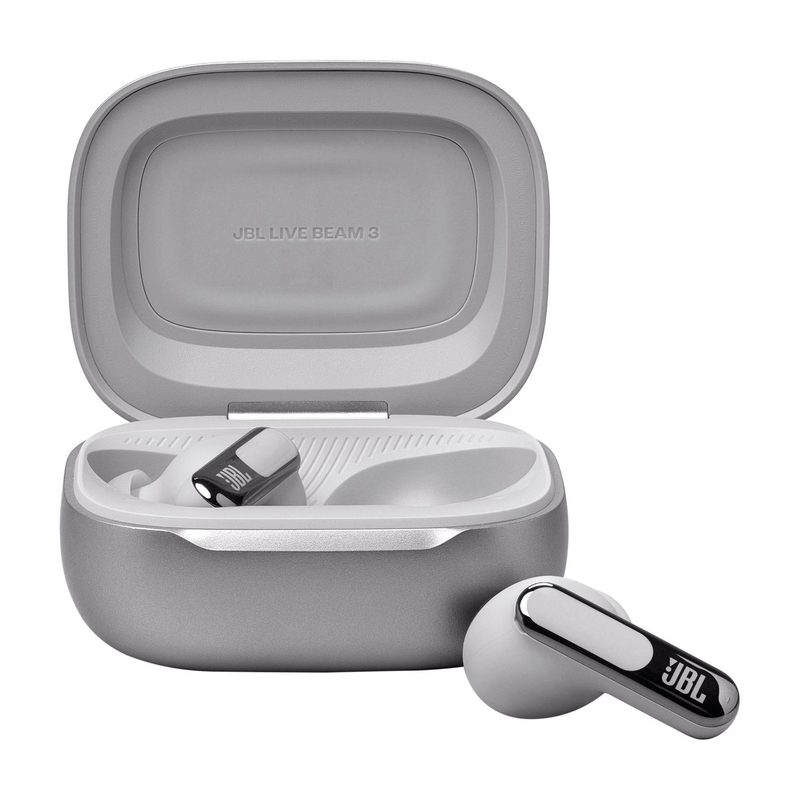 JBL Live Beam 3 Headset Wireless In-ear Calls/Music/Sport/Everyday Bluetooth Silver