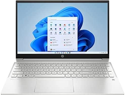 HP Newest Pavilion Laptop, 15.6″ Full HD Touchscreen, AMD Ryzen 7 5825U Processor, 16GB RAM, 1TB SSD, Backlit Keyboard, Wi-Fi 6, HDMI, Bluetooth, Windows 11 Home, Silver