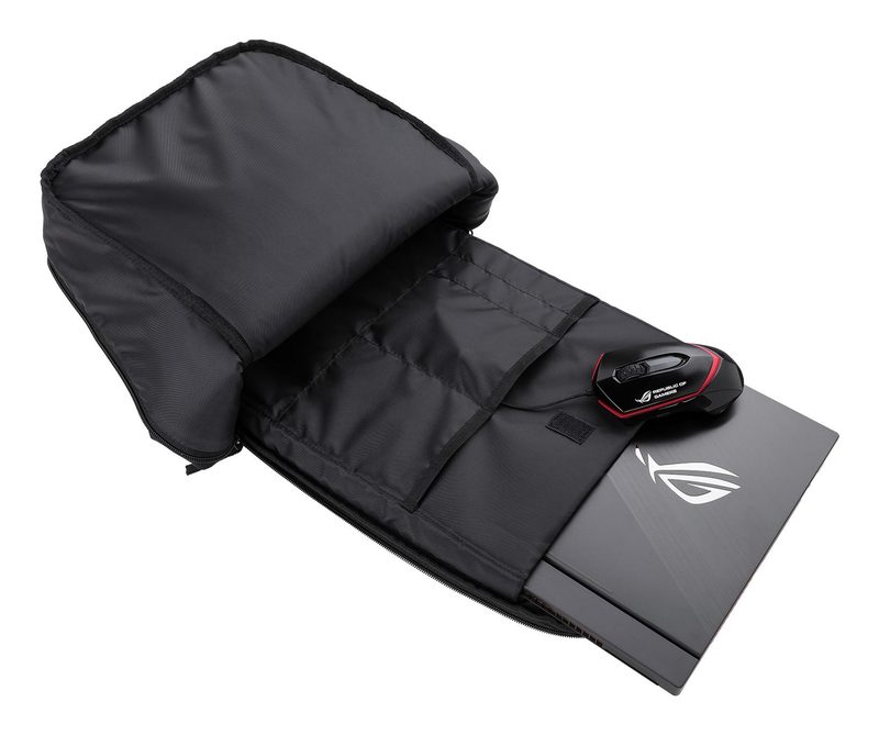 ASUS ROG Backpack BP1501G Holographic Edition 43.2 cm (17") Black, Grey