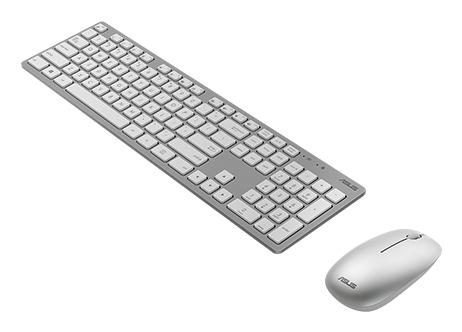 ASUS W5000 keyboard Mouse included Home/Office RF Wireless QWERTY Portuguese White