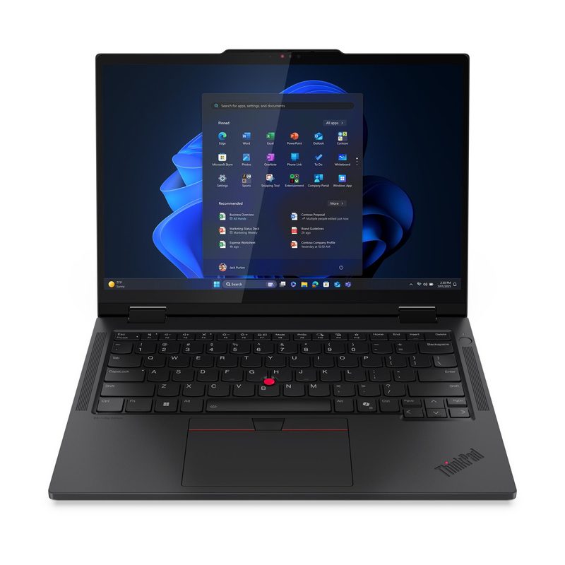 Lenovo ThinkPad T14s 2-in-1 Gen 1 Intel Core Ultra 7 255U Hybrid (2-in-1) 35.6 cm (14") Touchscreen WUXGA 32 GB LPDDR5x-SDRAM 1 TB SSD Wi-Fi 7 (802.11be) Windows 11 Pro Black Swiss