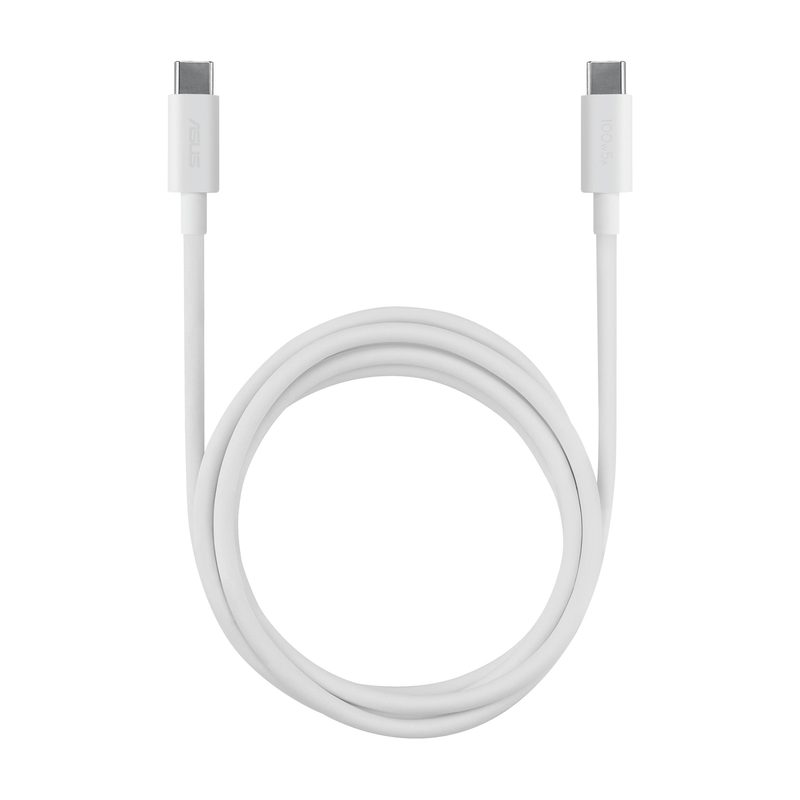 ASUS 100W 2C1A GaN Charger Universal White AC Fast charging Indoor