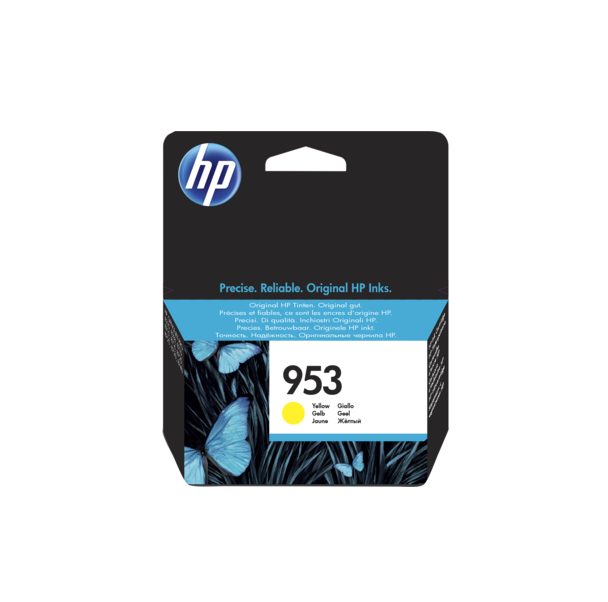 HP 953 Yellow Original Ink Cartridge (F6U14AE)