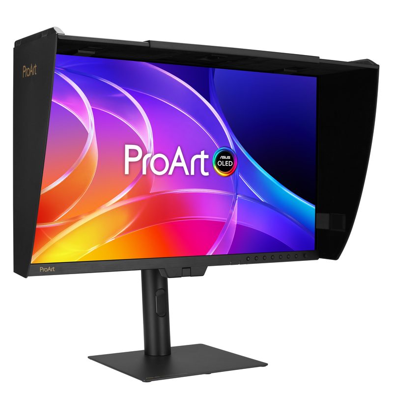 ASUS ProArt OLED PA27USD computer monitor 67.3 cm (26.5") 3840 x 2160 pixels 4K Ultra HD QD-OLED Black
