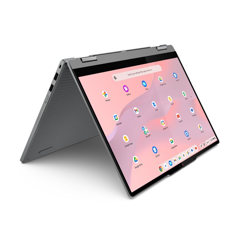 Lenovo Chrome 2in1 14IRU10 Intel Core 5 120U Chromebook 35.6 cm (14") Touchscreen WUXGA 8 GB LPDDR5-SDRAM 128 GB UFS Wi-Fi 6E (802.11ax) ChromeOS Grey English
