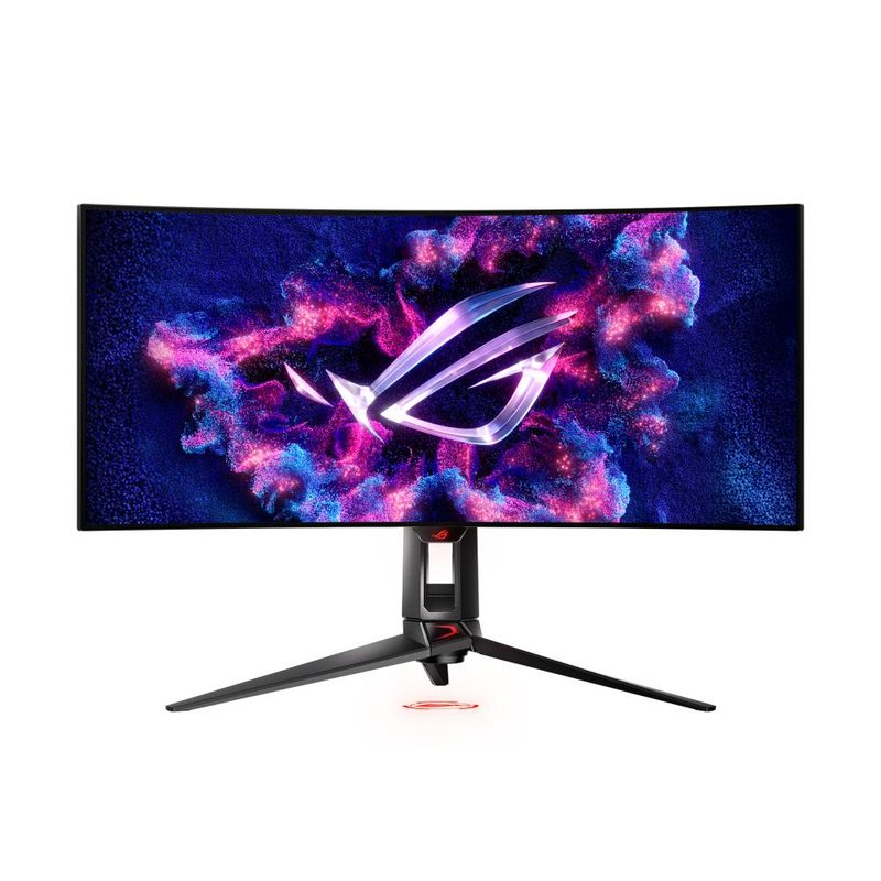 ASUS ROG Swift OLED PG34WCDM computer monitor 86.2 cm (33.9") 3440 x 1440 pixels UltraWide Quad HD LCD Black