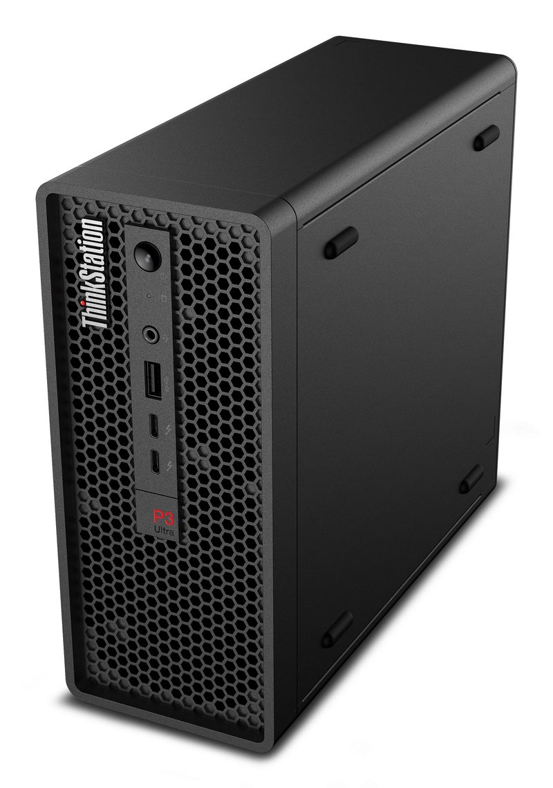 Lenovo ThinkStation P3 Ultra SFF Intel® Core™ i7 i7-14700K 32 GB DDR5-SDRAM 1 TB SSD Windows 11 Pro Mini Tower Workstation Black