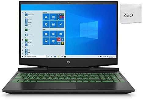 HP Pavilion Gaming 15-Inch Micro-Edge Laptop, Intel Core i5-9300H Processor, NVIDIA GeForce GTX 1650 (4 GB), 8 GB SDRAM, 256 GB SSD, Windows 10 Home (Shadow Black/Acid Green)