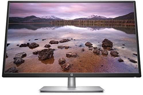 HP FHD IPS Monitor with Tilt Adjustment and Anti-Glare Panel- 32-Inch, Black/Silver