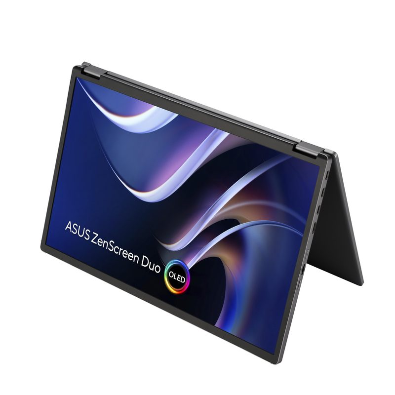 ASUS ZenScreen OLED ZenScreen Duo OLED MQ149CD computer monitor 35.6 cm (14") 1920 x 1200 pixels WUXGA Silver