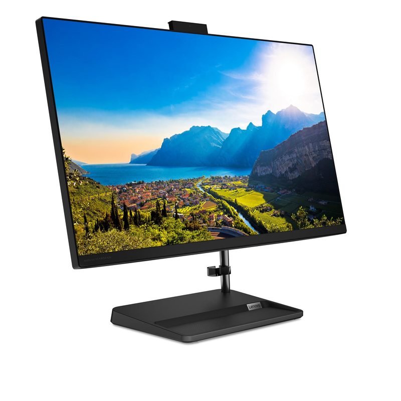 Lenovo IdeaCentre AIO 3 27ALC6 68.6 cm (27") 1920 x 1080 pixels Touchscreen All-in-One PC 16 GB DDR4-SDRAM 1.51 TB HDD+SSD Windows 11 Home Wi-Fi 6 (802.11ax) Black