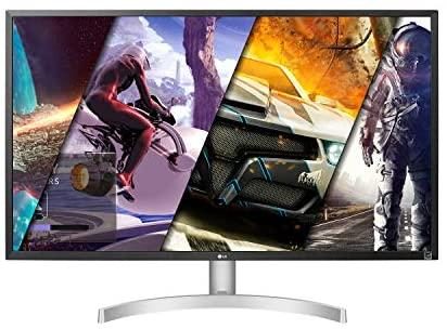 LG 32UL500-W 31.5 Inch UHD (3840 x 2160) VA Display with AMD FreeSync, DCI-P3 95% Color Gamut and HDR 10 Compatibility – Silver/White