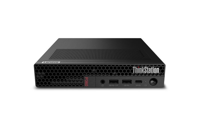 Lenovo ThinkStation P360 Tiny Intel® Core™ i5 i5-12500T 8 GB DDR5-SDRAM 512 GB SSD NVIDIA T600 Windows 11 Pro Workstation Black