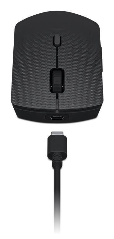 Lenovo 4X31R64318 keyboard Mouse included Office RF Wireless + Bluetooth AZERTY Belgian, English Grey