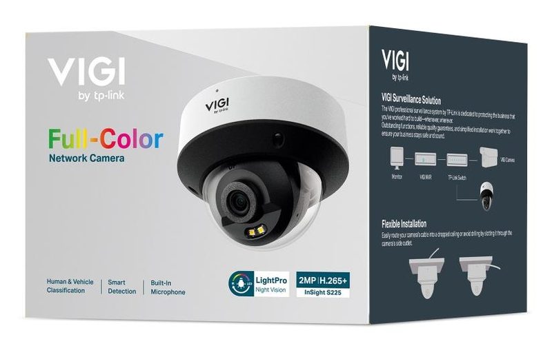 TP-Link INSIGHT S225 2.8MM security camera Bullet IP security camera Outdoor 1920 x 1080 pixels Ceiling