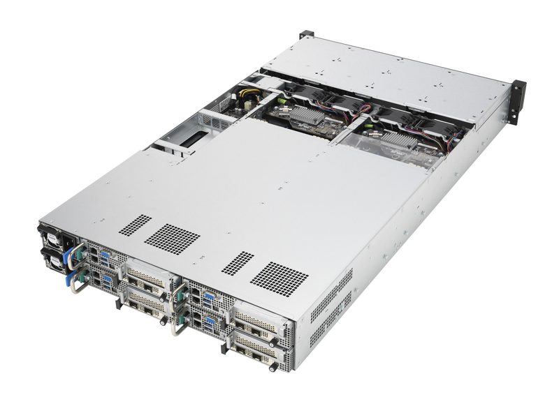 ASUS RS720Q-E10-RS8U Intel C621A LGA 4189 Rack (2U) Black, Silver