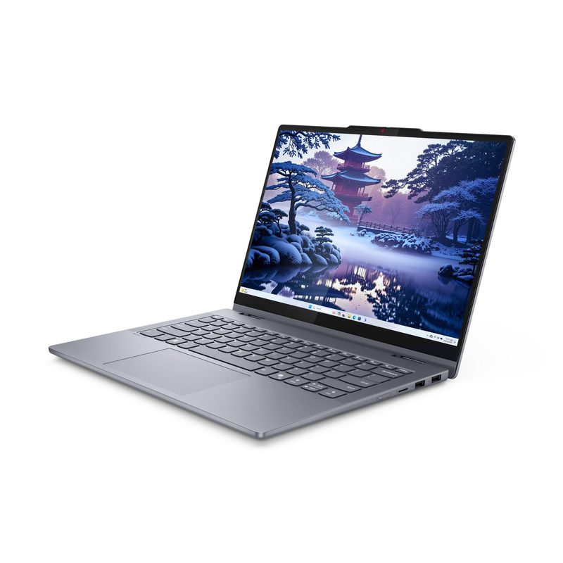 Lenovo IdeaPad 5 2-in-1 14IAL10 Intel Core Ultra 5 225U Hybrid (2-in-1) 35.6 cm (14") Touchscreen WUXGA 8 GB LPDDR5x-SDRAM 512 GB SSD Wi-Fi 6 (802.11ax) Windows 11 Home Grey US English