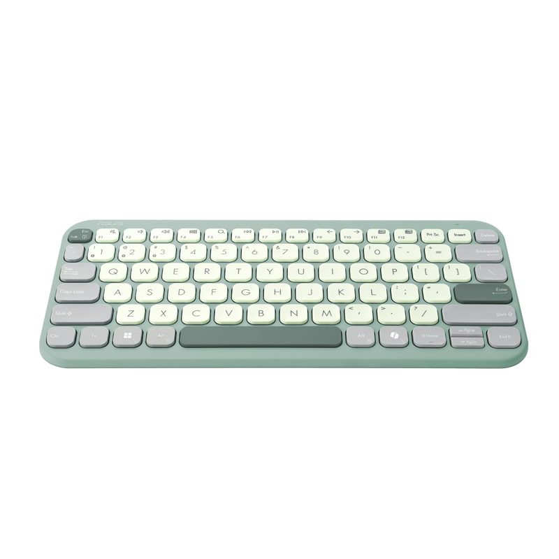 ASUS KW100 /GN/GE/81 keyboard Home Bluetooth QWERTZ German Green, Light Green