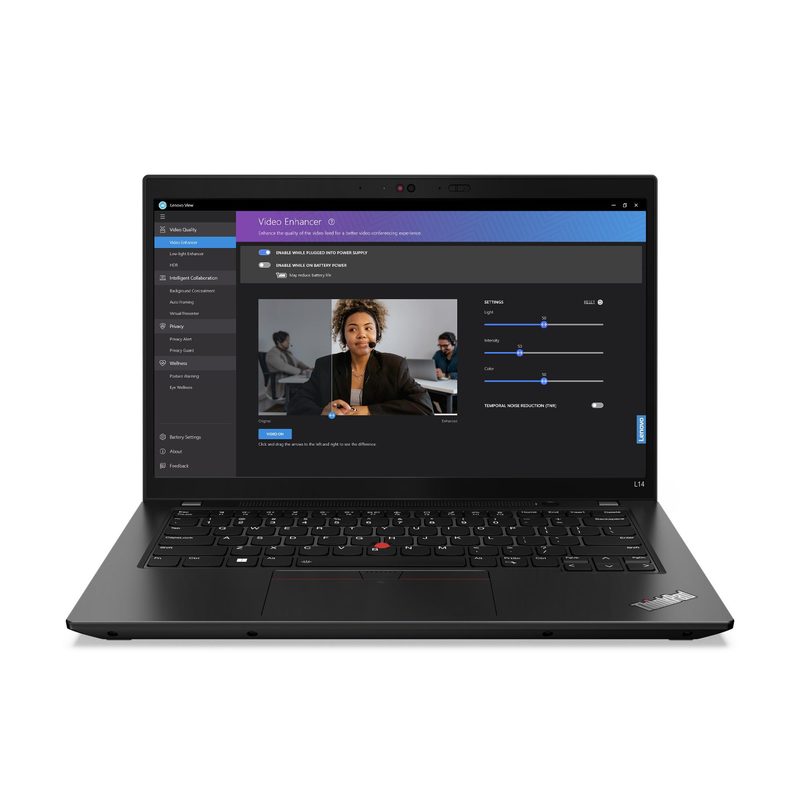 Lenovo ThinkPad L14 Gen 4 (Intel) Intel® Core™ i3 i3-1315U Laptop 35.6 cm (14") Full HD 16 GB DDR4-SDRAM 256 GB SSD Wi-Fi 6 (802.11ax) Windows 11 Pro Black UK English