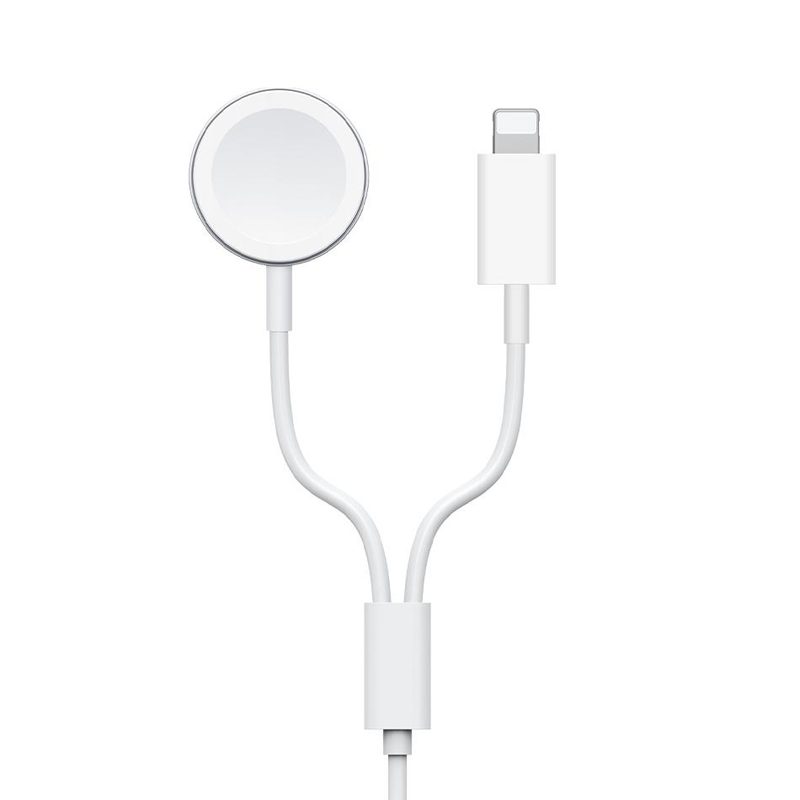WiWU 2 in 1 Wireless Charge for Apple Watch iPhone iPad M10 Portable Mini Size PD20W Charge Magnetic Charging Cable