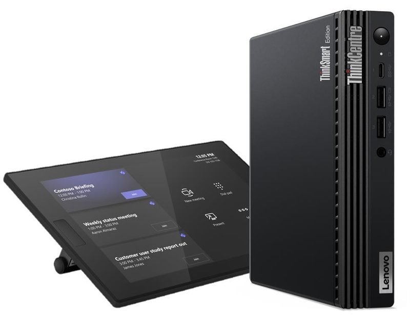 Lenovo ThinkSmart Tiny Kit Intel® Core™ i3 i3-13100T 16 GB DDR4-SDRAM 256 GB SSD Black