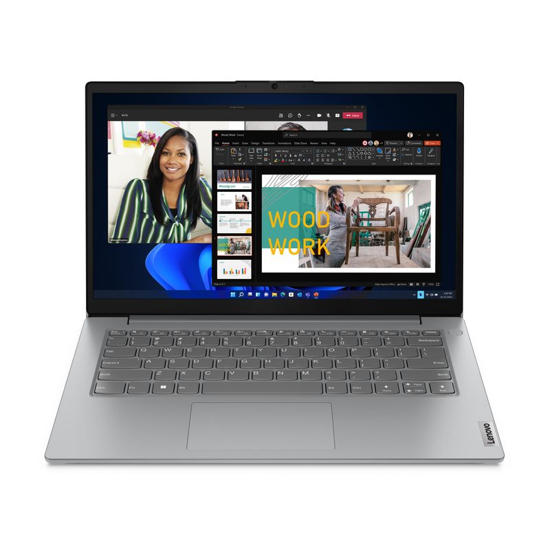 Lenovo V14 G4 AMN AMD Ryzen™ 3 7320U Laptop 35.6 cm (14") Full HD 16 GB LPDDR5-SDRAM 1 TB SSD Wi-Fi 6 (802.11ax) Windows 11 Home Grey Spanish