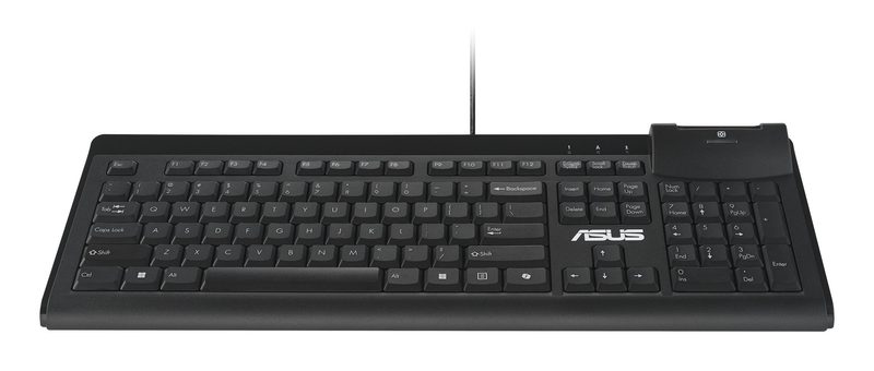 ASUS Smart Card KU100 keyboard Home/Office USB Black
