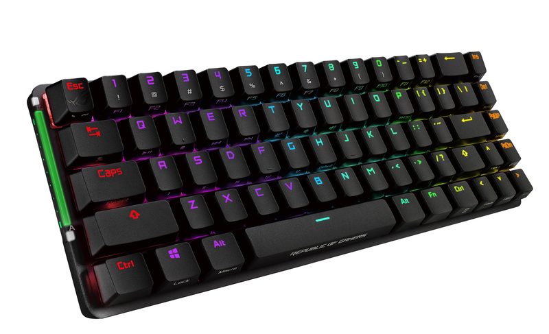 ASUS ROG Falchion keyboard Gaming RF Wireless + USB AZERTY French Black