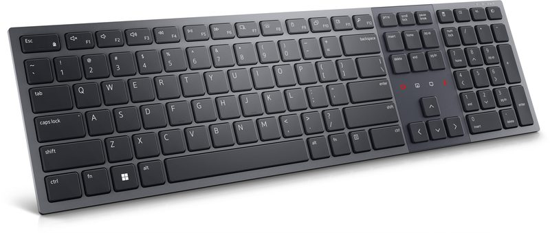 DELL KB900 keyboard Office RF Wireless Canadian Graphite