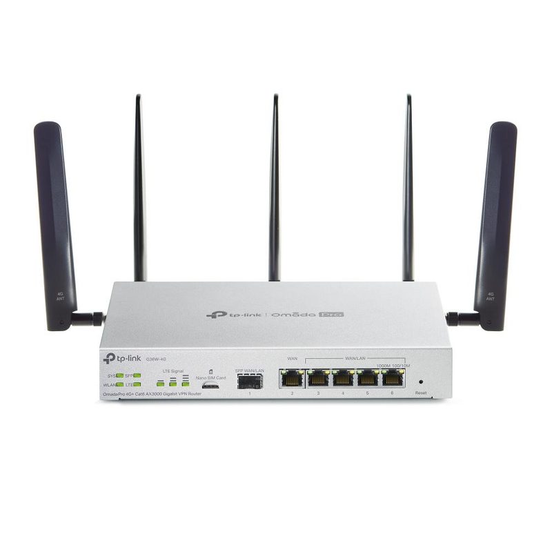 TP-Link Omada Pro 4G+ Cat6 AX3000 Gigabit VPN Router