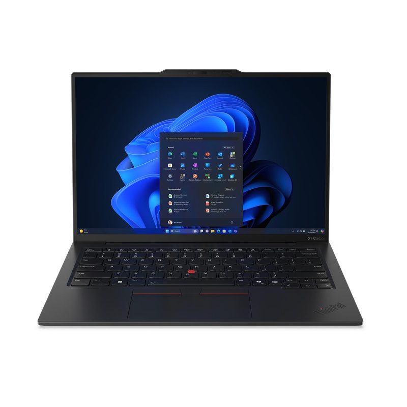 Lenovo ThinkPad X1 Carbon Gen 13 Aura Edition Intel Core Ultra 5 235U Laptop 35.6 cm (14") WUXGA 32 GB LPDDR5x-SDRAM 512 GB SSD Wi-Fi 6E (802.11ax) Windows 11 Pro Black Nordic