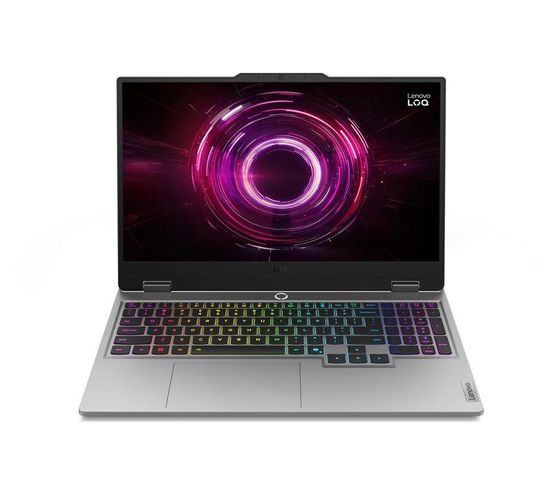 Lenovo LOQ 15AHP10 AMD Ryzen™ 7 250 Laptop 39.6 cm (15.6") Full HD 16 GB DDR5-SDRAM 512 GB SSD NVIDIA GeForce RTX 5060 Wi-Fi 6 (802.11ax) Windows 11 Home Grey Turkish