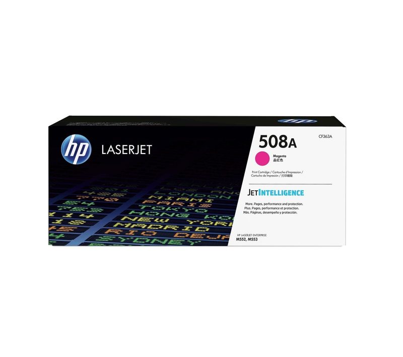 HP 508A Magenta Original LaserJet Toner Cartridge (CF363A)