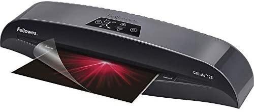 Fellowes Callisto 125 Laminator, 12.5-Inch (57291), Silver/Black
