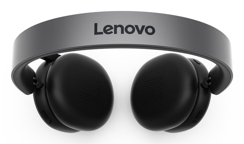 Lenovo 4XD1T60925 headphones/headset Wireless Head-band Office/Call center USB Type-C Bluetooth Grey
