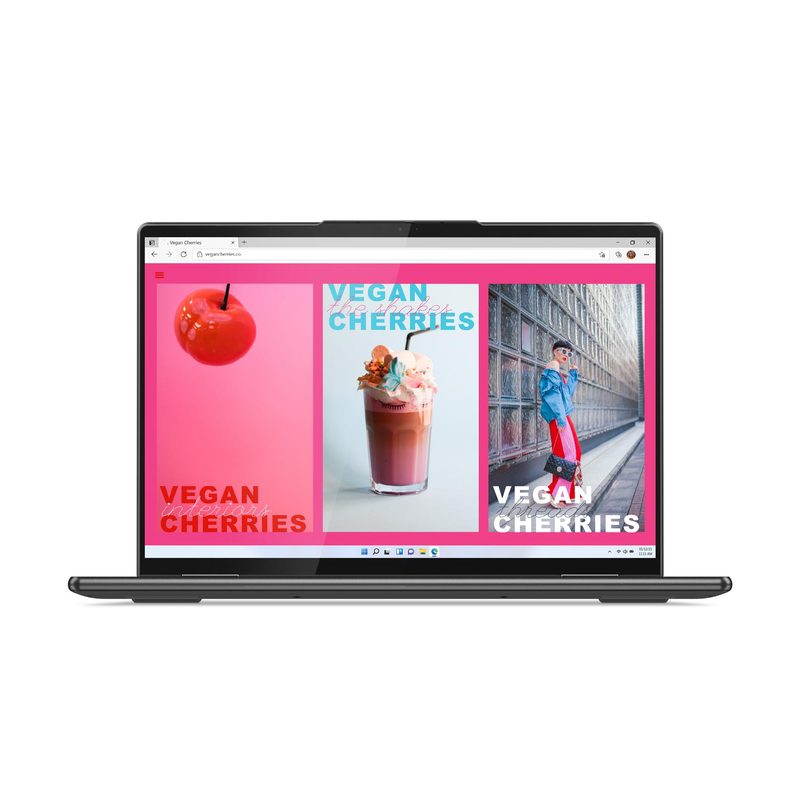 Lenovo Yoga 7 14IAL7 Intel® Core™ i7 i7-1260P Hybrid (2-in-1) 35.6 cm (14") Touchscreen 2.8K 16 GB LPDDR5-SDRAM 1 TB SSD Wi-Fi 6E (802.11ax) Windows 11 Home Grey