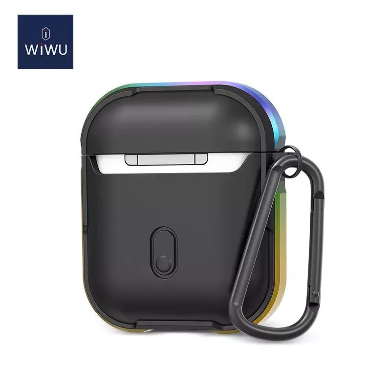 WiWU Airpods 2nd Case Cover Drop Tested Shockproof Wireless Charging Full Protect Earphone Case