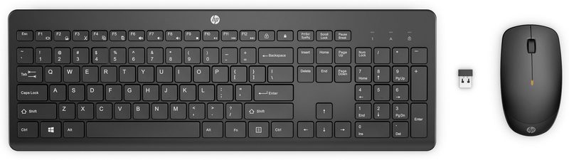 HP Home Office Bundle 1 (6N6E9AA + 5TW10AA + 1Y4D0AA + 77B10AA) computer monitor 60.5 cm (23.8") 1920 x 1080 pixels Full HD LED Silver, Black