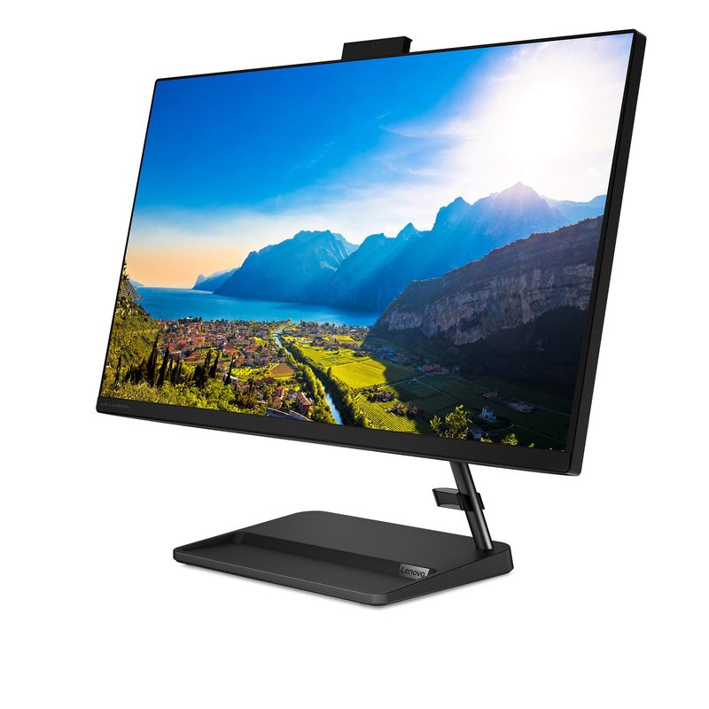 Lenovo IdeaCentre AIO 3 27ALC6 68.6 cm (27") 1920 x 1080 pixels Touchscreen All-in-One PC 16 GB DDR4-SDRAM 1.51 TB HDD+SSD Windows 11 Home Wi-Fi 6 (802.11ax) Black