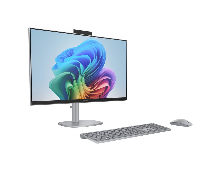 HP OmniStudio X Next Gen AI 27-cs1019nb PC Copilot+ PC Intel Core Ultra 7 256V 68.6 cm (27") 1920 x 1080 pixels All-in-One PC 16 GB LPDDR5x-SDRAM 1 TB SSD Windows 11 Home Wi-Fi 6E (802.11ax) Silver