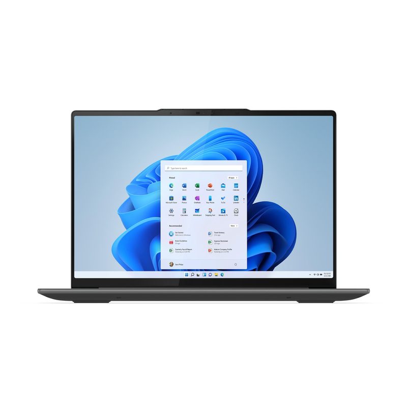 Lenovo Yoga Pro 7 14ARP8 AMD Ryzen™ 7 7735HS Laptop 36.8 cm (14.5") WQXGA 16 GB LPDDR5-SDRAM 512 GB SSD Wi-Fi 6E (802.11ax) Windows 11 Home Grey