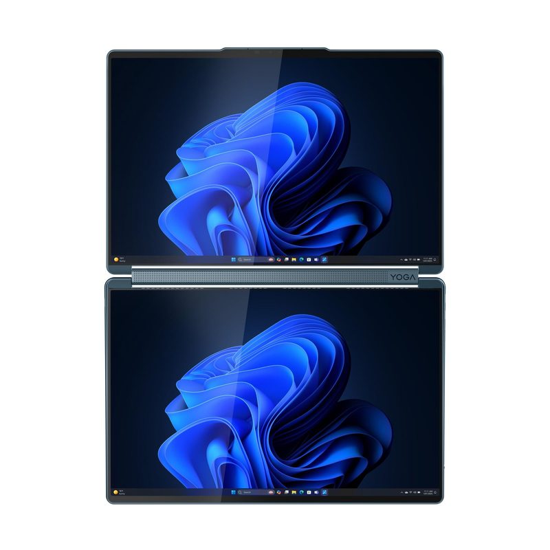 Lenovo Yoga Book 9 14IAH10 Intel Core Ultra 7 255H Hybrid (2-in-1) 35.6 cm (14") Touchscreen 2.8K 32 GB LPDDR5x-SDRAM 1 TB SSD Wi-Fi 7 (802.11be) Windows 11 Home Teal Italian